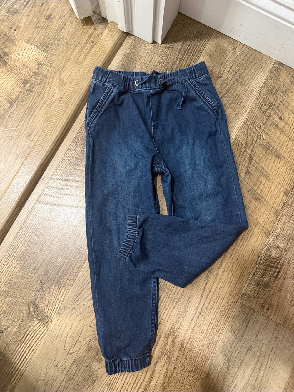 H&M Dark Blue Boyfriend Jogger Jeans